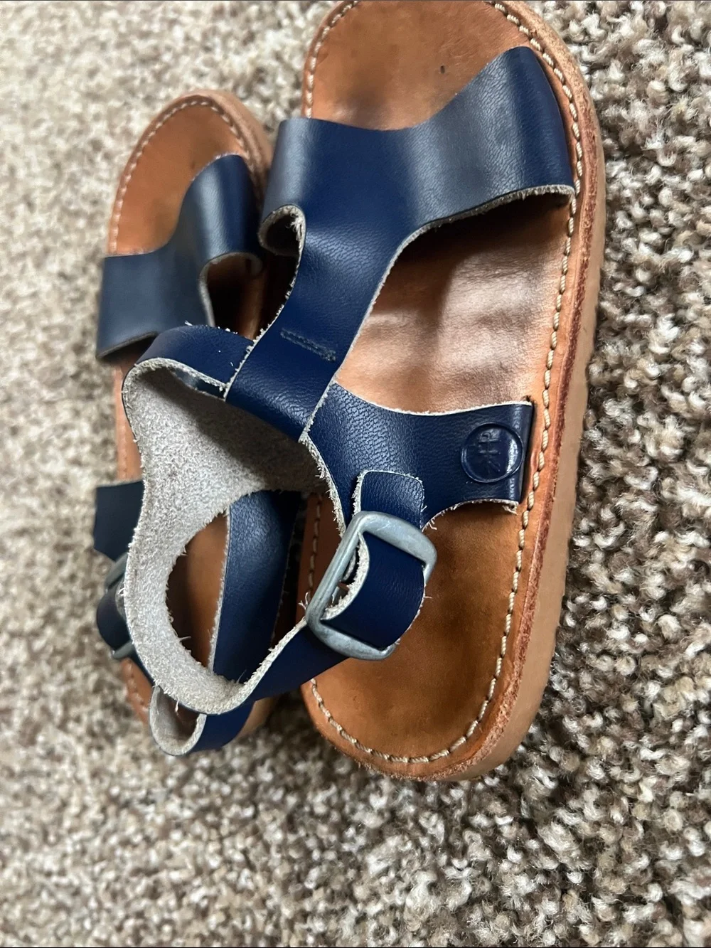Freshly Picked Navy Malibu Maritime Sandals